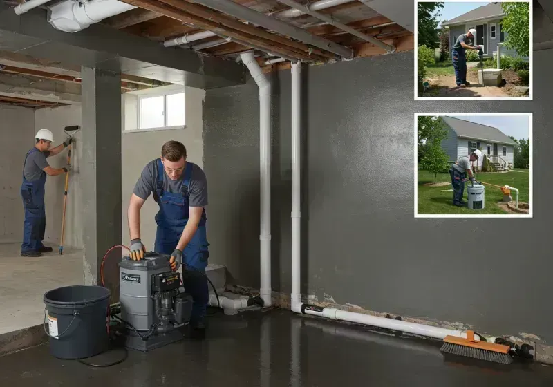 Basement Waterproofing and Flood Prevention process in Sainte Genevieve, MO